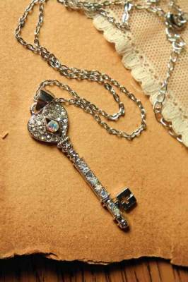Key to my Heart Necklace - Click Image to Close